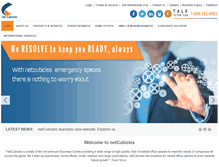 Tablet Screenshot of netcubicles.com